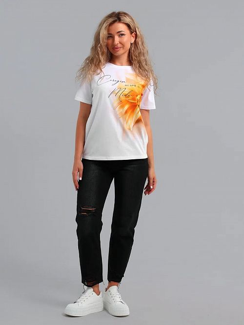 картинка Футболка женская 438 от магазина Одежда+
